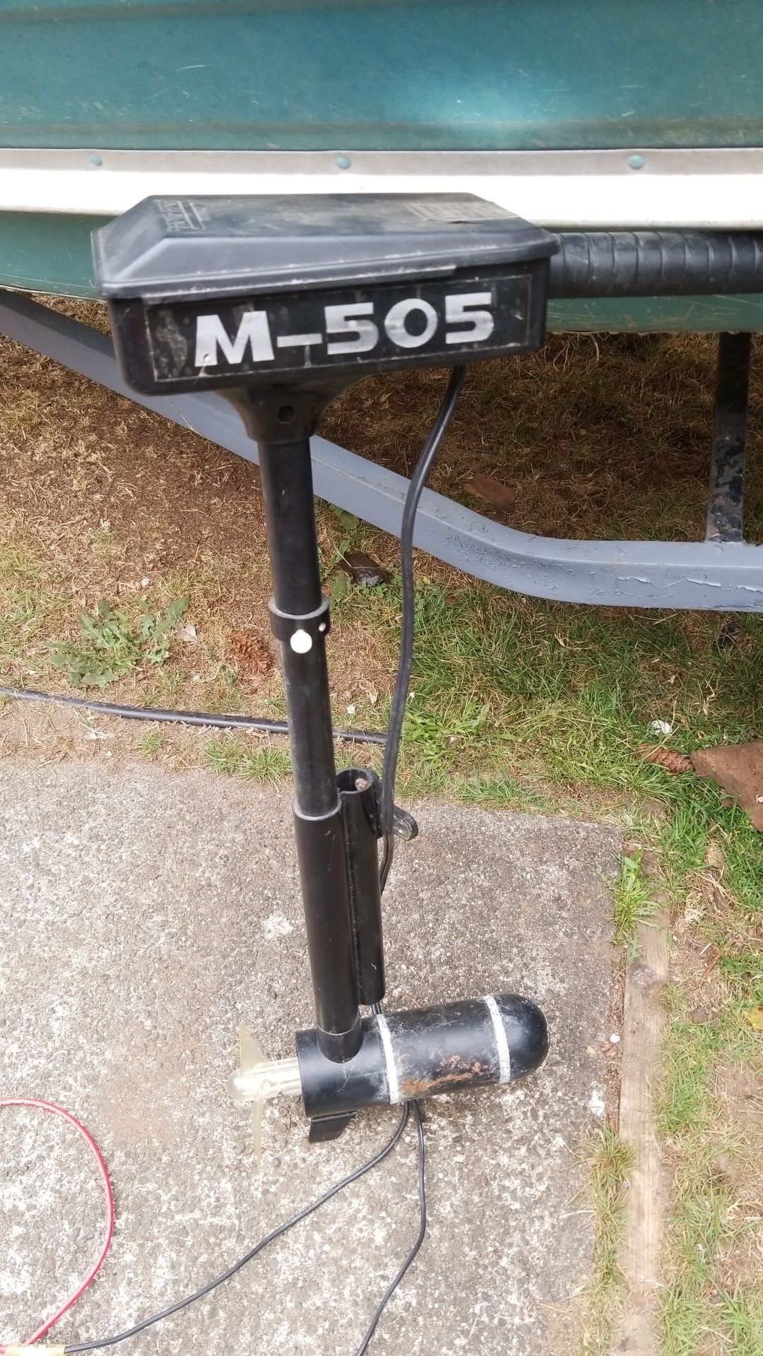 Working M-505 Power Prop Electric Trolling Motor