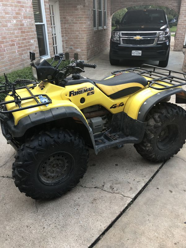 2000 Honda foreman 450 ES 4x4 atv fourwheeler for Sale in Spring, TX