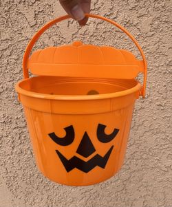 Halloween bucket