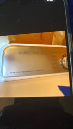 Samsung Dryer multi steam moisture sensor smart care