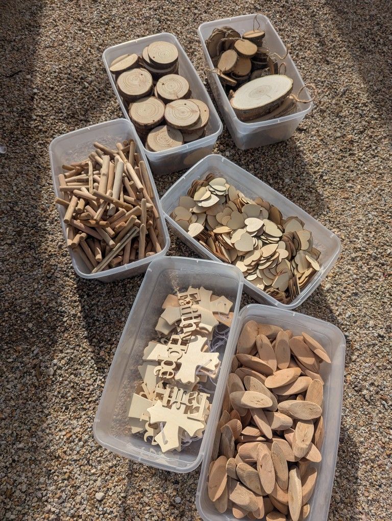 Craft Wood Pieces 