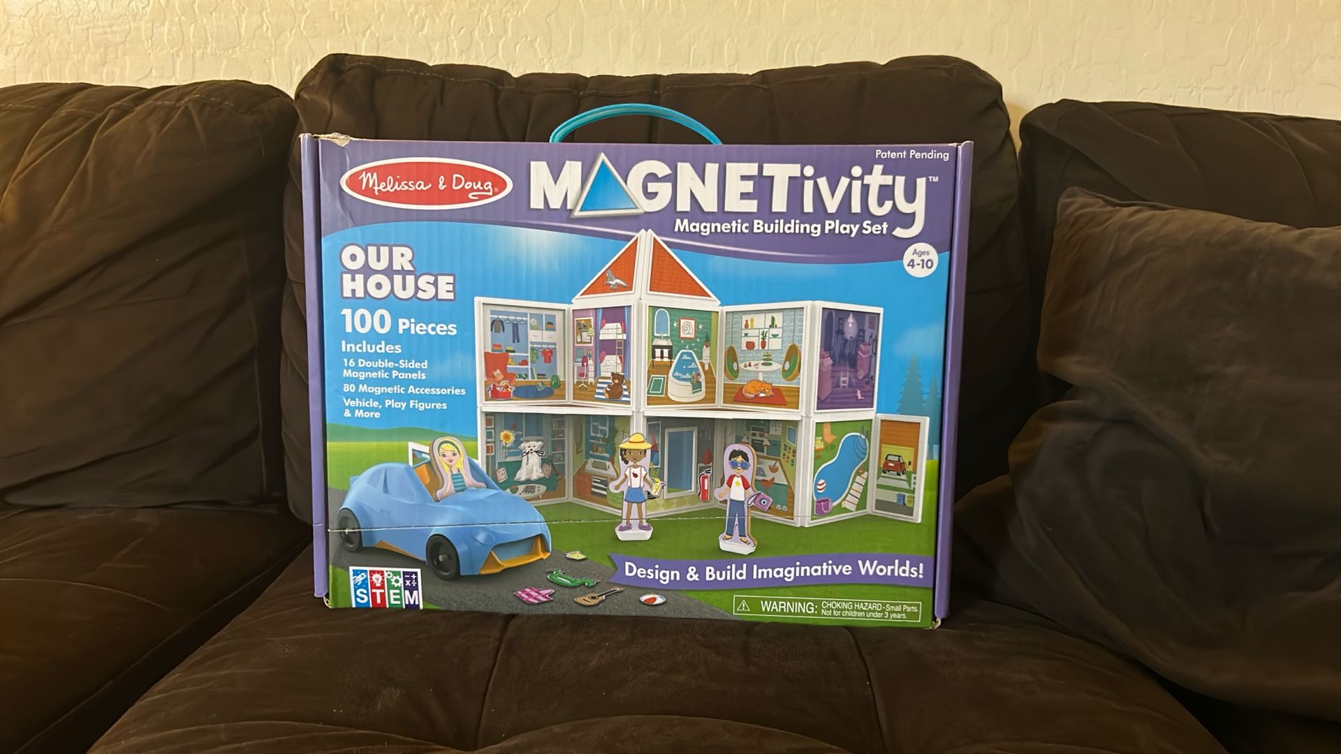 Magnetic Building Doll House