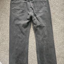 Levi’s 505 Regular Fit Jeans Men’s 38x30 Black – $32 shipped / $24 local