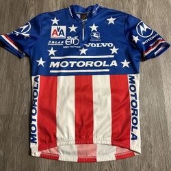 Lance Armstrong Authentic Made in Italy Tour de France Jersey size S/Med