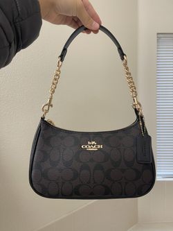 Brown/black Coach Bag