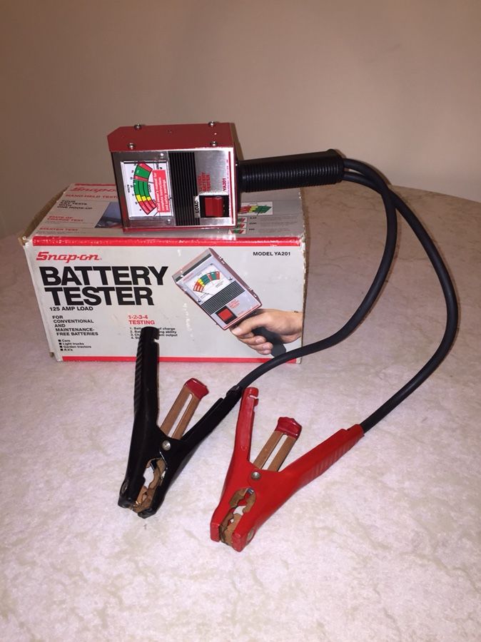 Snap-On YA201”Battery-Charging System Load Tester”Can drain batteries” **MADE in USA**. As New