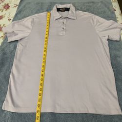 Mens Michael Kors Polo Shirt , Short Sleeves , Size L