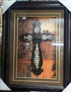 3D cross picture