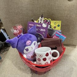 Kuromi Valentine Basket