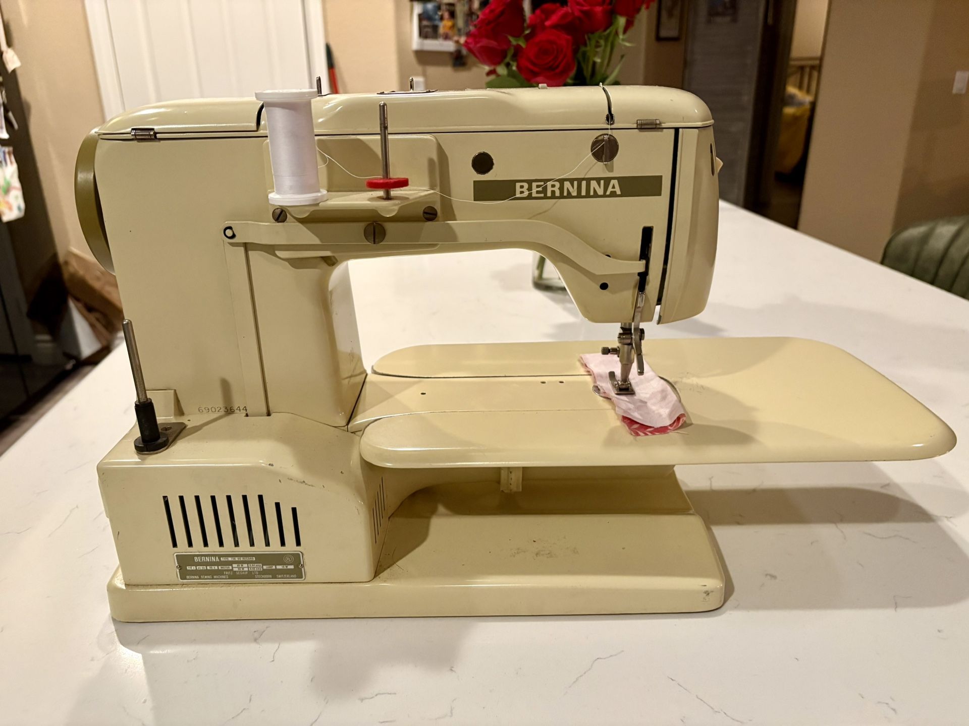 Bernina 730 Record Sewing Machine 75th Anniversary
