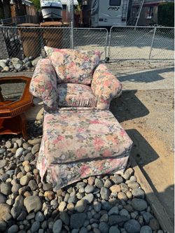 Free Chair and ottoman  corner of N. 31st and Villard