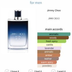 Jimmy Choo Man Blue Jimmy Choo cologne - a fragrance for men 2018