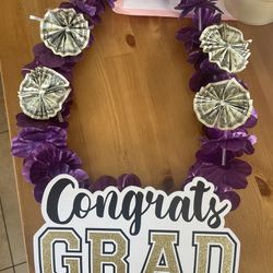 Purple And Gold Graduation