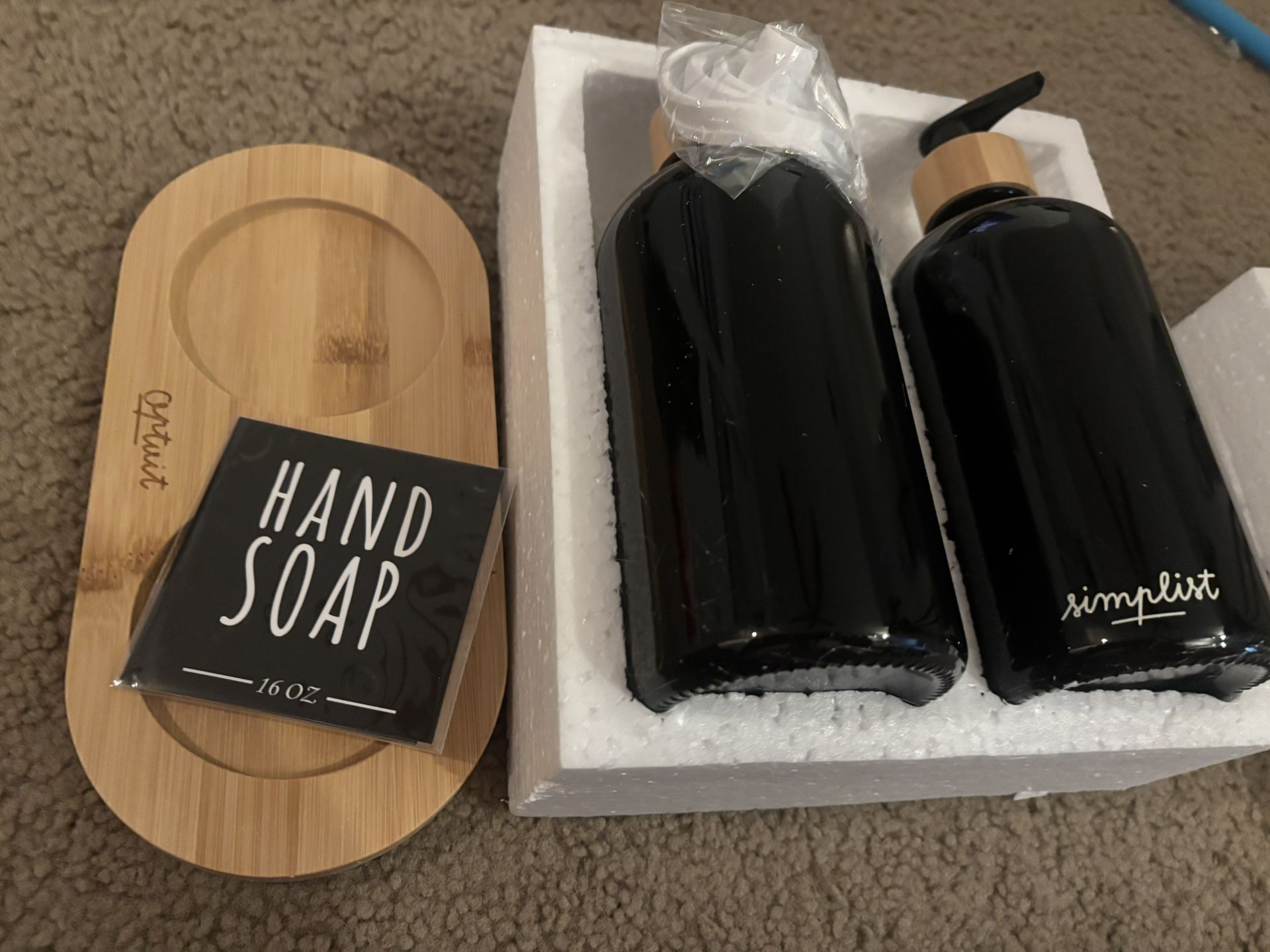 Glass Soap Dispensers