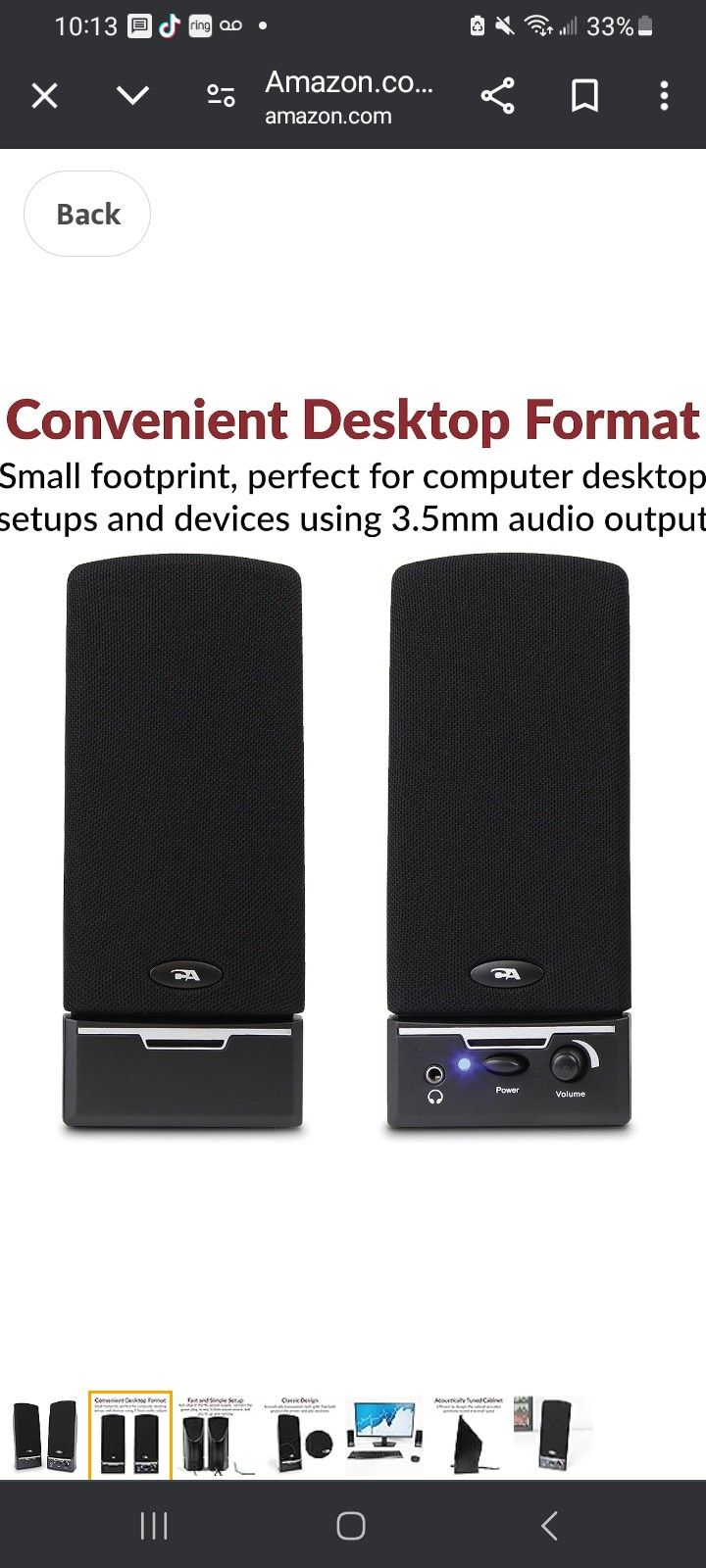 Computer Or Laptop Speakers