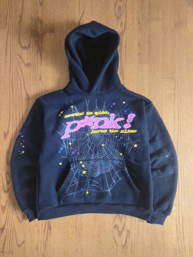 P*nk Sp5der Hoodie Size M