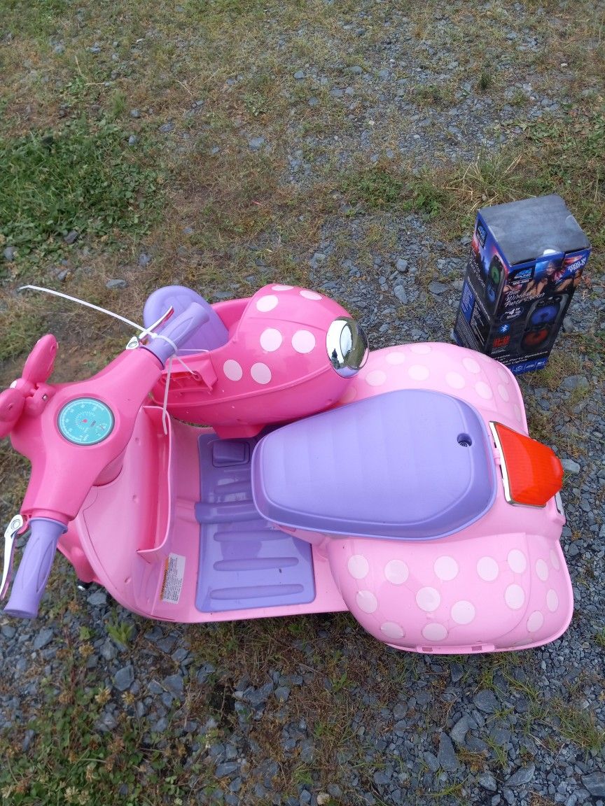 Minnie mouse helper scooter cheap