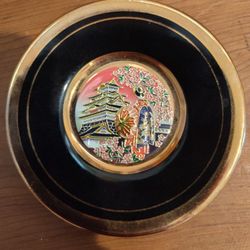 Small Japanese Art Plate