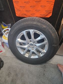 2021 Traverse Rims and Tires.