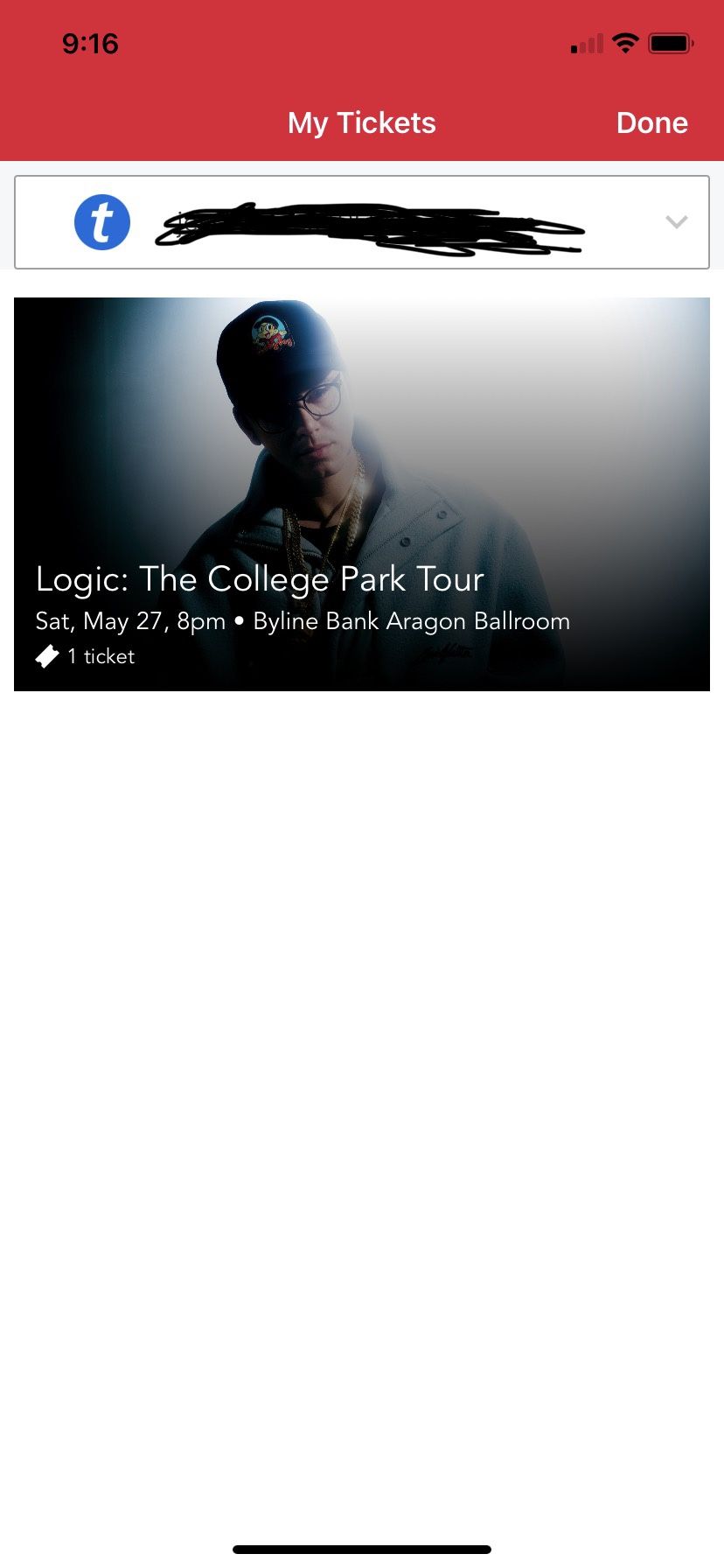 Logic Ticket