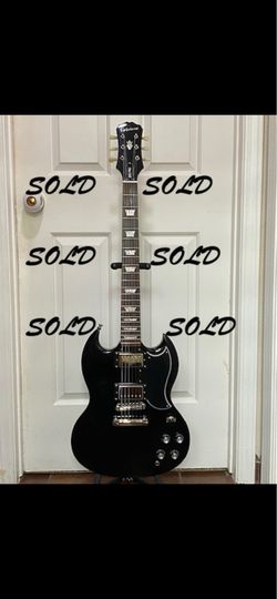 2016 Epiphone SG G-400 Pro electric guitar Ebony