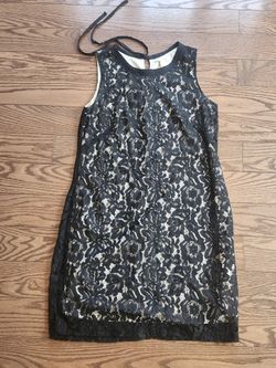 White House Black Market Lace Dress Size 12 Great Condition 