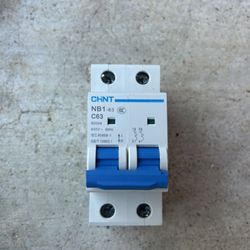 2 Pole 63 Amp Breaker