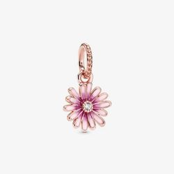 Pandora Pink Daisy Pendant