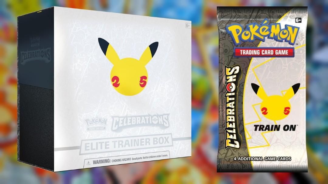 Pokémon TCG 25th Anniversary Celebrations Elite Trainer Box BRAND NEW