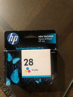 28 HP ink tri-color