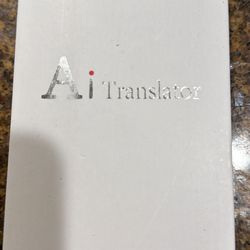 AI Translator Pocket Language Translator Device No WiFi Needed