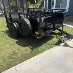 Big Tex Trailer 5’x8’ Bed W/ Landscape Gate