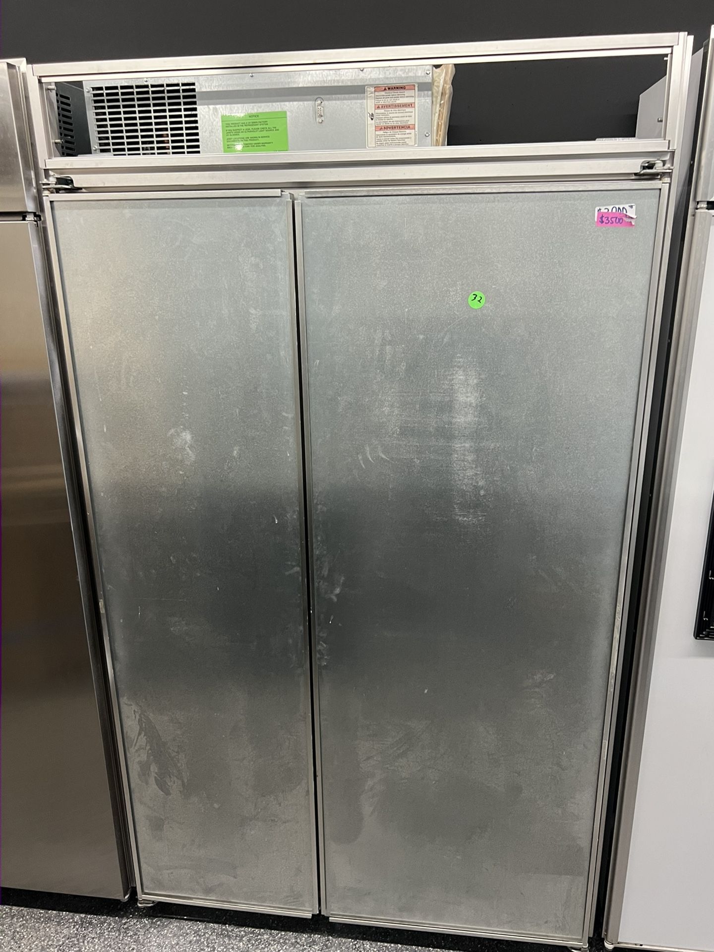 Panel Ready 48” Inch KitchenAid Built In Refrigerator Freezer