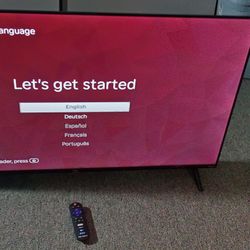 TCL ROKU 43" SMART TV