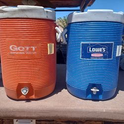 Two 5 gal Insulated Water Cooler