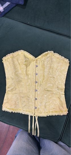 Yellow small Halloween corset for costumes