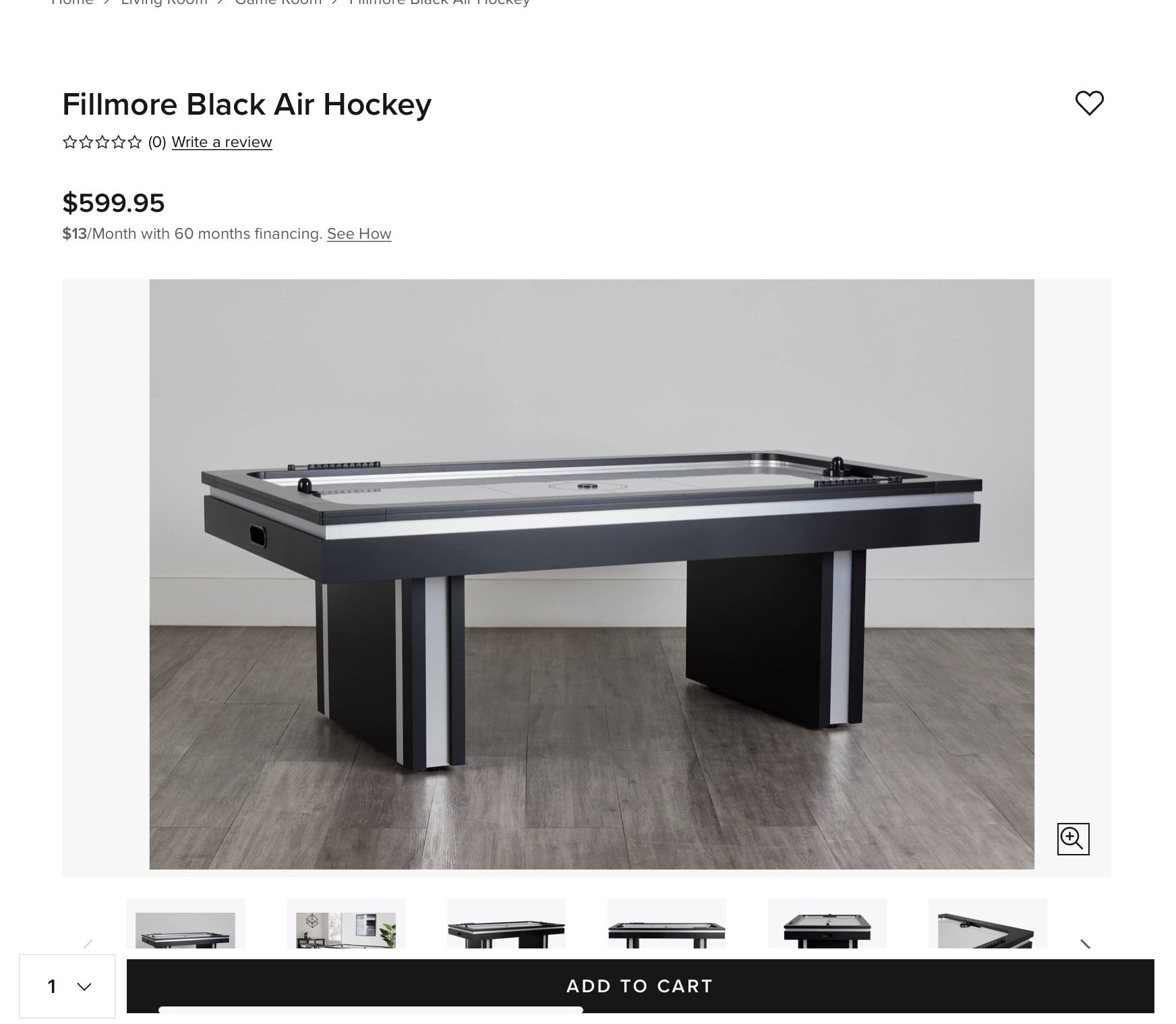 Air Hockey Table