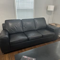 Leather Couch & Matching Love Seat