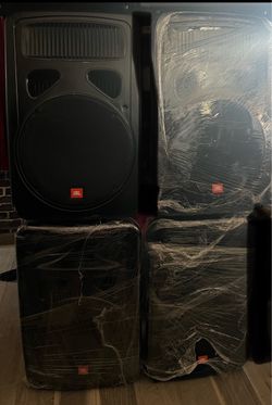JBL PA Speakers Set of 4