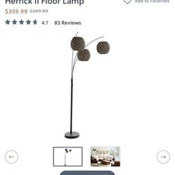2 Herrick II Floor Lamps