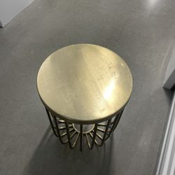 Gold Accent Table