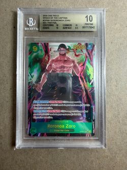 One Piece Card Game Zoro BGS 10