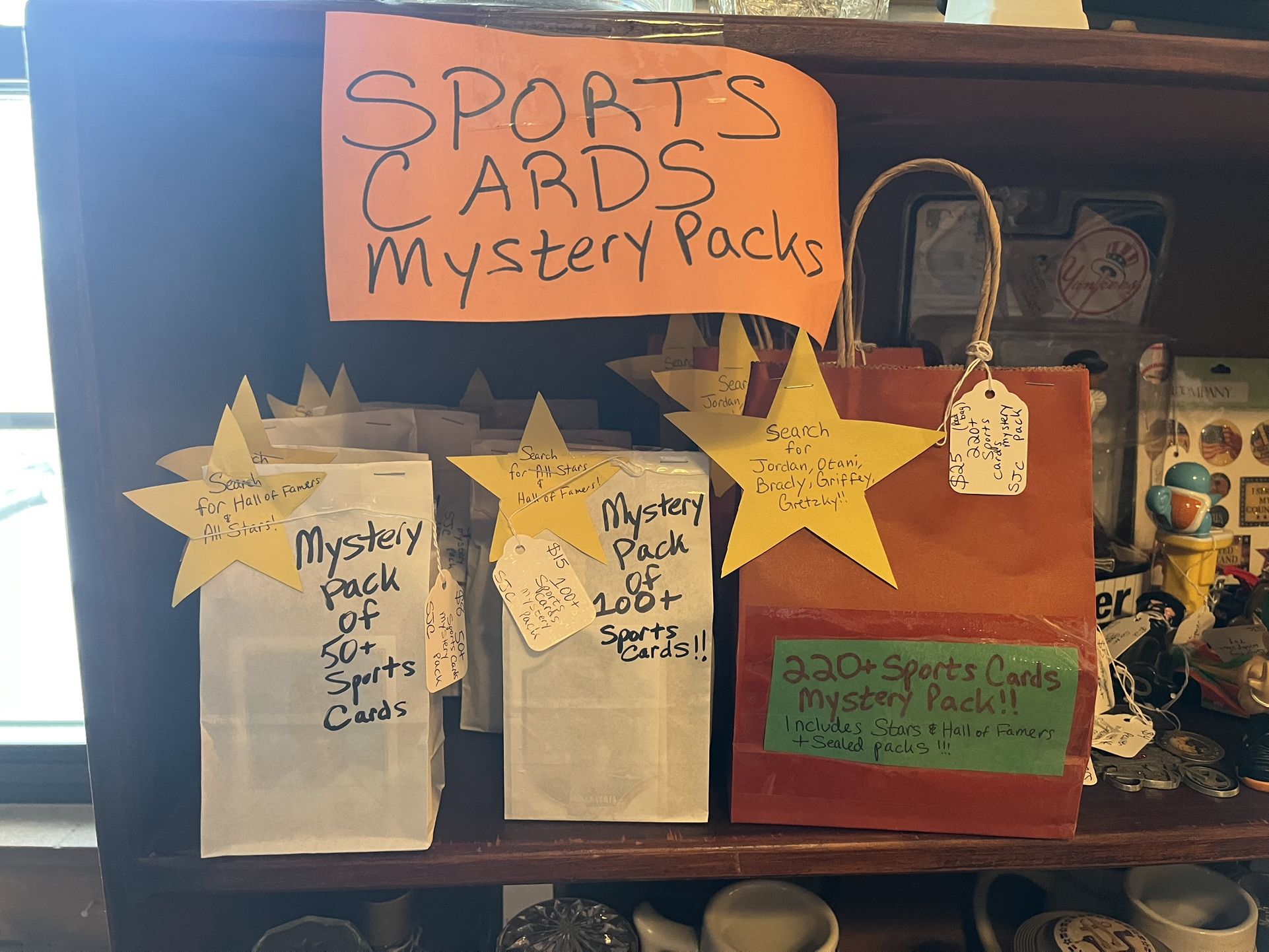 Sports Cards Mystery Packs!