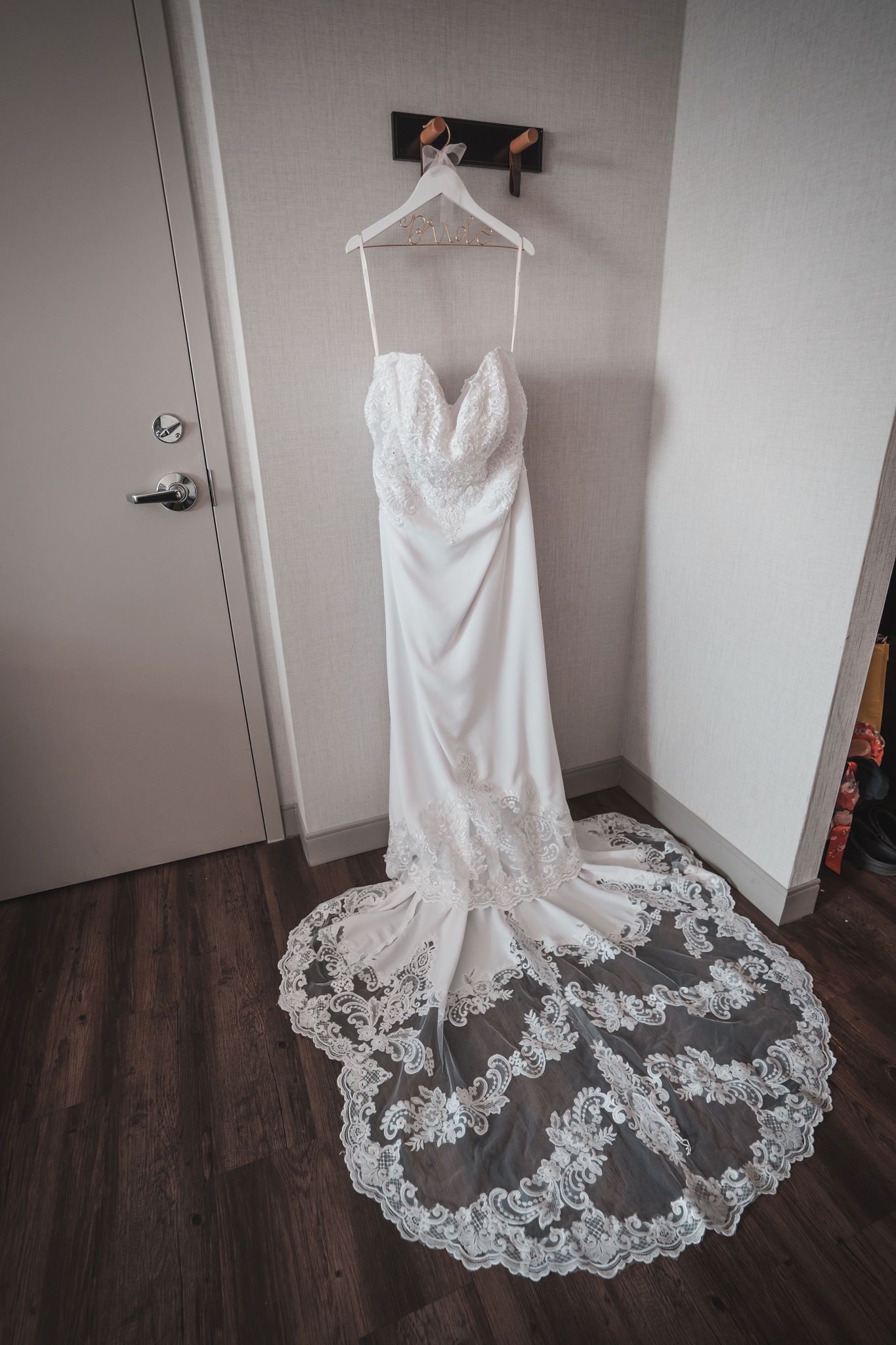 Wedding Dress And Veil