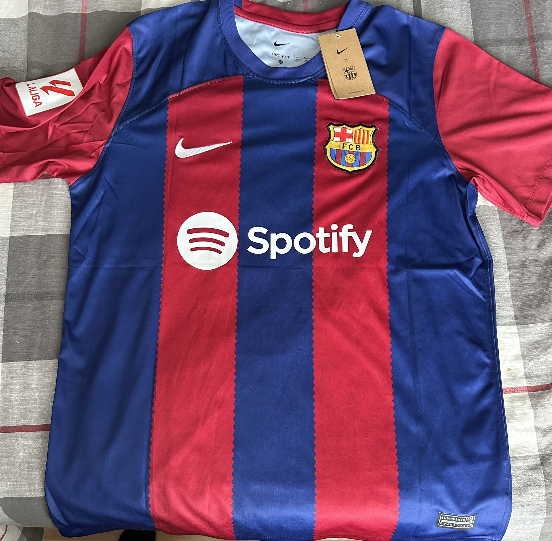 Fc Barcelona Jersey Custom Made 23/24 Player And Fan Version All Sizes Available
