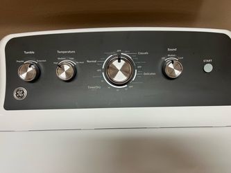 GE gas dryer