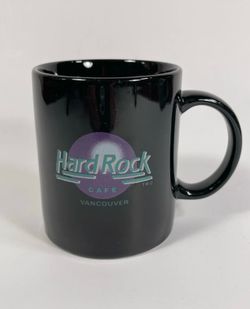 Hard Rock Cafe Vancouver BC Black Souvenir Mug