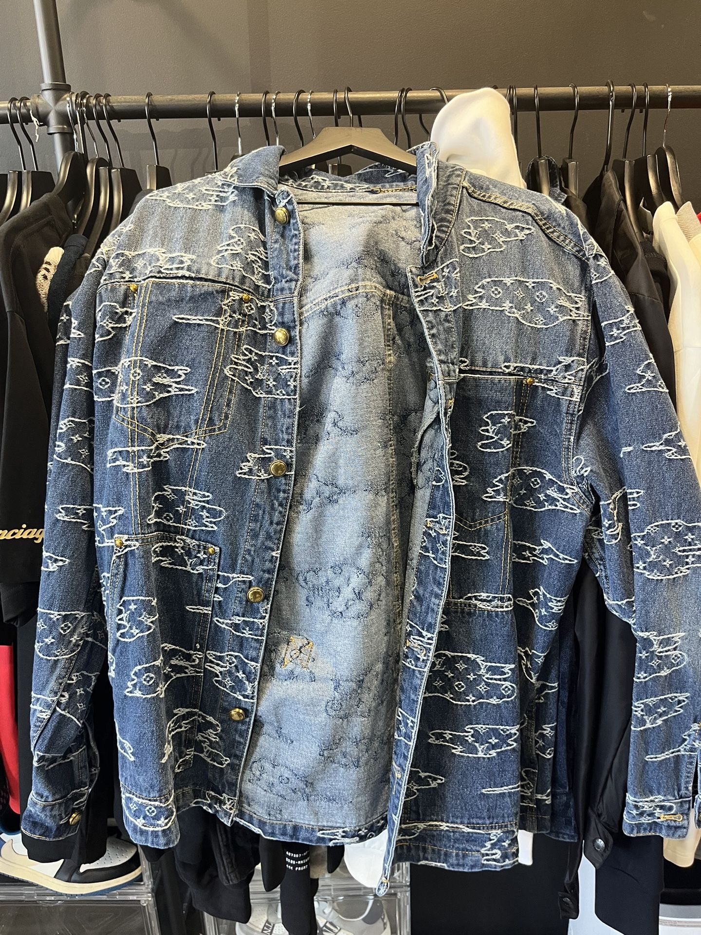 Designer LV Jean Jacket