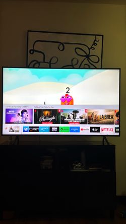 Samsung 58 inch Smart TV works great contested out