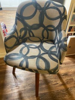 Patterned chair